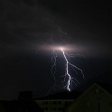 Orage depuis balcon - 019